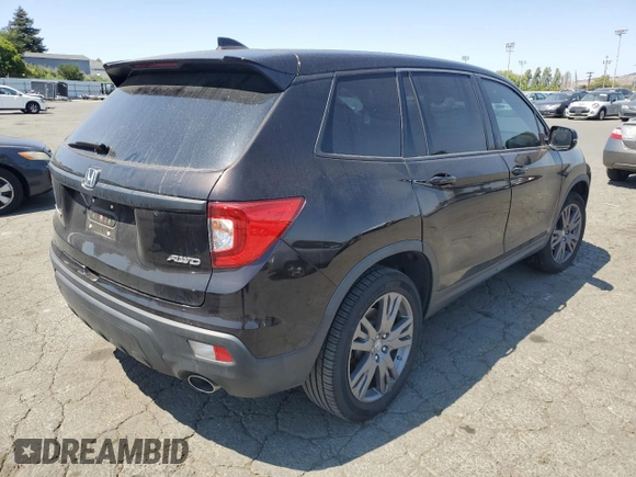2020 Honda Passport EX-L z VIN 5FNYF8H54LB000315, wystawiony jako Copart lot #59194895 z przebiegiem 52 048 mil mil oraz Szkoda całkowita • Salvage title. Historia ofert i sprzedaży dostępna na DreamBid. Obrazek 3.