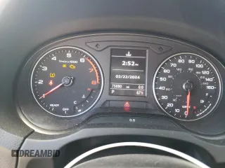 2018 Audi A3 Sedan Premium with VIN WAUB8GFF2J1032608, listed as a Copart auction lot 43560064 with 75,080 mi miles. Bid and sale history available at carsss.com. Image 9.