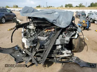 2023 Polestar 2 with VIN YSMED3KA8PL115458, listed as a Copart auction lot 74983694 with 0 mi miles and Salvage Title. Bid and sale history available at carsss.com. Image 5.