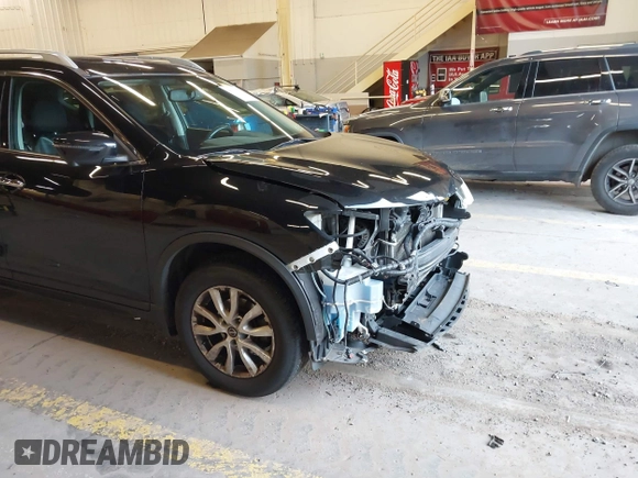2017 Nissan Rogue SL with VIN 5N1AT2MV1HC752891, listed as a IAAI auction lot 41993353 with 95,948 mi miles. Bid and sale history available at carsss.com. Image 19.