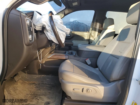 2021 GMC Sierra 1500 SLT with VIN 3GTU9DEDXMG420408, listed as a Copart auction lot 88585485 with 0 mi miles and Salvage Title. Bid and sale history available at carsss.com. Image 7.