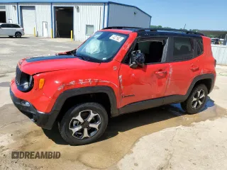 2022 Jeep Renegade Trailhawk with VIN ZACNJDC10NPN89886, listed as a Copart auction lot 59146314 with 24,308 mi miles and Non Repairable. Bid and sale history available at DreamBid. Image 1.