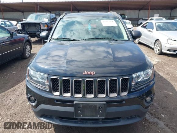 2017 Jeep Compass Sport with VIN 1C4NJCBB2HD134094, listed as a IAAI auction lot 41892856 with 59,642 mi miles and . Bid and sale history available at DreamBid. Image 12.