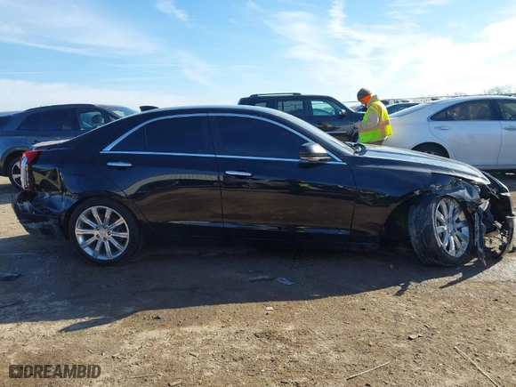 2015 Cadillac ATS Luxury with VIN 1G6AB5S39F0132415, listed as a IAAI auction lot 41348641 with 144,447 mi miles. Bid and sale history available at carsss.com. Image 13.