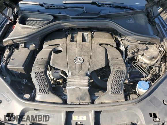 2019 Mercedes-Benz GLE 400 with VIN 4JGDA5GB4KB205696, listed as a Copart auction lot 60955785 with 107,027 mi miles and Salvage title. Bid and sale history available at DreamBid. Image 12.