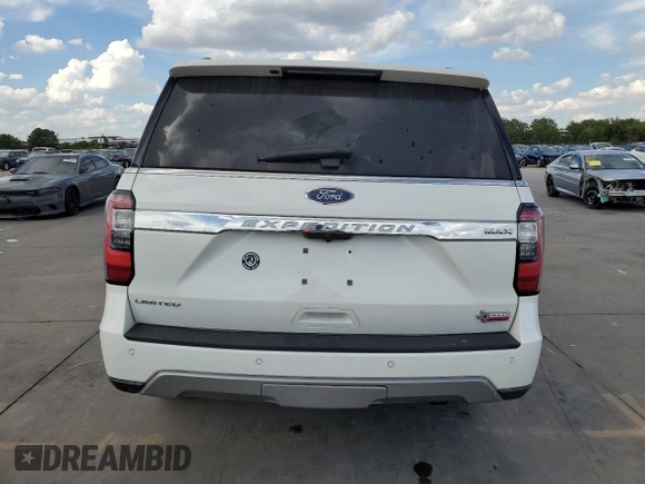 2021 Ford Expedition Max Limited with VIN 1FMJK1KT9MEA76543, listed as a Copart auction lot 69276074 with 35,490 mi miles and . Bid and sale history available at DreamBid. Image 6.