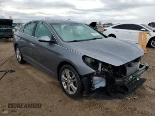 2018 Hyundai Sonata SEL with VIN 5NPE34AF3JH632650, listed as a Copart auction lot 54049745 with 96,756 mi miles and Salvage Title. Bid and sale history available at DreamBid. Image 4.