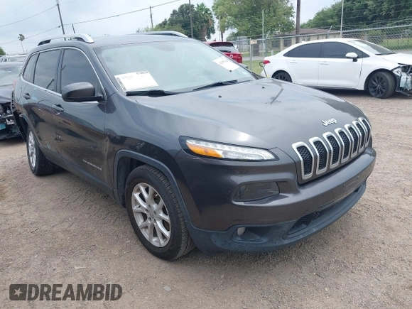 2017 Jeep Cherokee Latitude with VIN 1C4PJLCB1HW574447, listed as a IAAI auction lot 42395204 with 102,985 mi miles and . Bid and sale history available at DreamBid. Image 1.