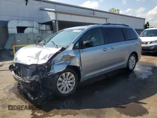 2015 Toyota Sienna Limited with VIN 5TDDK3DCXFS114708, listed as a Copart auction lot 55411465 with Not Provided miles and Salvage Title. Bid and sale history available at DreamBid. Image 1.
