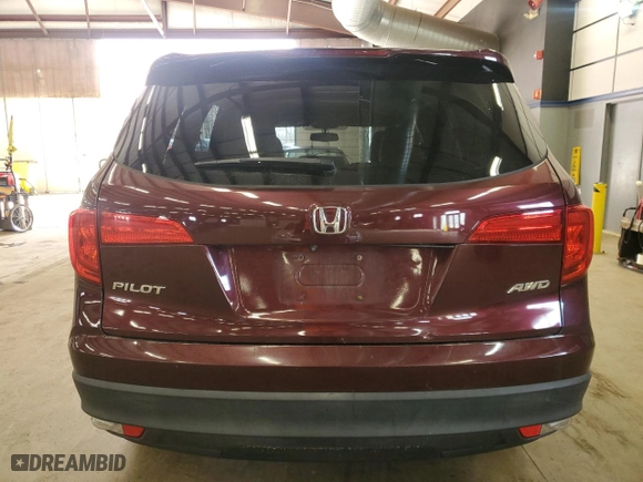 2016 Honda Pilot EX-L with VIN 5FNYF6H56GB010807, listed as a Copart auction lot 51102195 with 164,580 mi miles and Salvage Title. Bid and sale history available at carsss.com. Image 6.