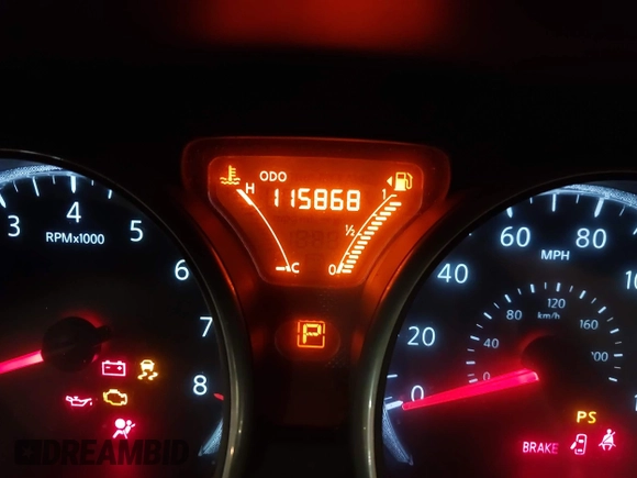 2014 Nissan Note S Plus with VIN 3N1CE2CP4EL381223, listed as a IAAI auction lot 39978559 with 115,868 mi miles and . Bid and sale history available at DreamBid. Image 7.