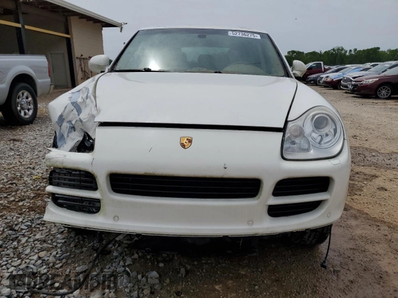 2005 Porsche Cayenne S with VIN WP1AB29P75LA66057, listed as a Copart auction lot 52736275 with 167,061 mi miles and Salvage Title. Bid and sale history available at carsss.com. Image 5.