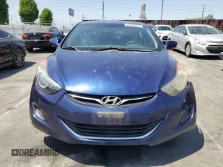 2013 Hyundai Elantra GLS with VIN KMHDH4AE7DU487588, listed as a Copart auction lot 62098015 with 106,046 mi miles and Salvage title. Bid and sale history available at DreamBid. Image 5.