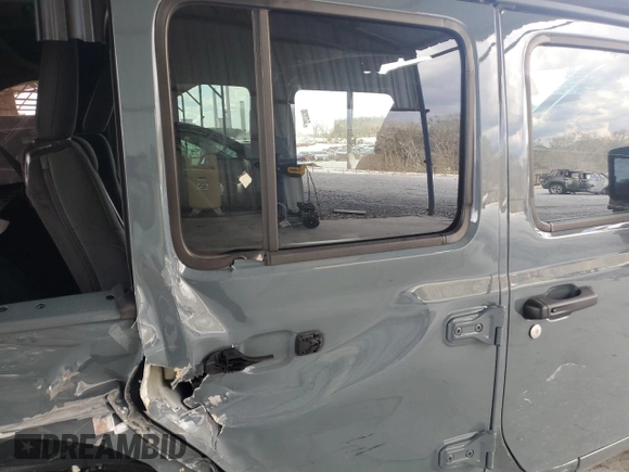 2024 Jeep Wrangler Sport S with VIN 1C4PJXDG3RW341205, listed as a Copart auction lot 48971235 with 4,298 mi miles and Salvage title. Bid and sale history available at DreamBid. Image 10.