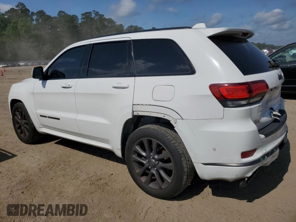 2018 Jeep Grand Cherokee High Altitude with VIN 1C4RJECG1JC260482, listed as a Copart auction lot 57310115 with 144,320 mi miles and Salvage title. Bid and sale history available at DreamBid. Image 2.