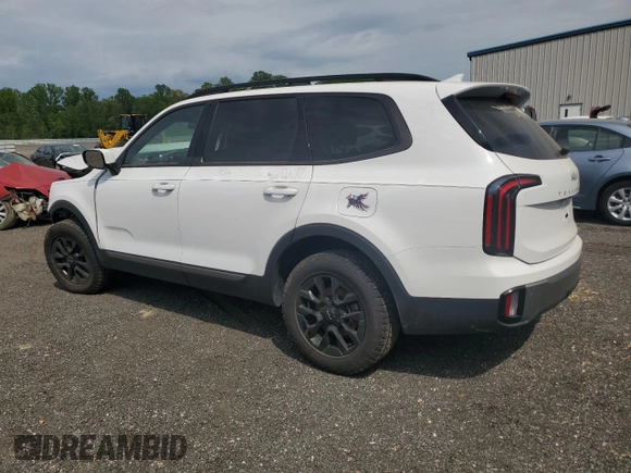 2023 Kia Telluride SX X-Pro z VIN 5XYP5DGC4PG374459, wystawiony jako Copart lot #53784405 z przebiegiem Nie podano mil oraz Szkoda całkowita • Salvage title. Historia ofert i sprzedaży dostępna na DreamBid. Obrazek 2.