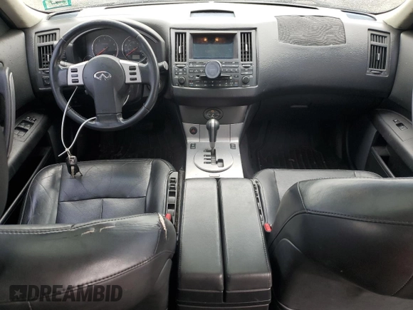 2005 Infiniti FX with VIN JNRAS08W45X206881, listed as a Copart auction lot 58867185 with 121,055 mi miles and Clean title. Bid and sale history available at DreamBid. Image 8.
