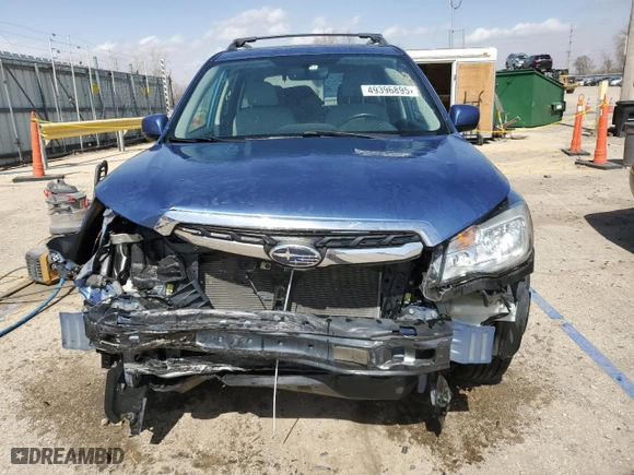 2017 Subaru Forester Premium with VIN JF2SJAEC2HH473203, listed as a Copart auction lot 49396895 with 81,085 mi miles and Salvage Title. Bid and sale history available at carsss.com. Image 5.