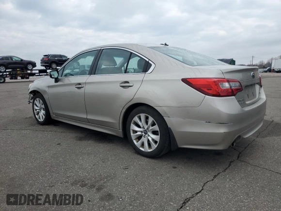 2017 Subaru Legacy Premium с VIN 4S3BNAC60H3050892, выставлен на аукционе Copart как лот 52379485 с пробегом 117 435 миль миль и На запчасти • Non repairable. История ставок и продаж доступна на DreamBid. Изображение 2.