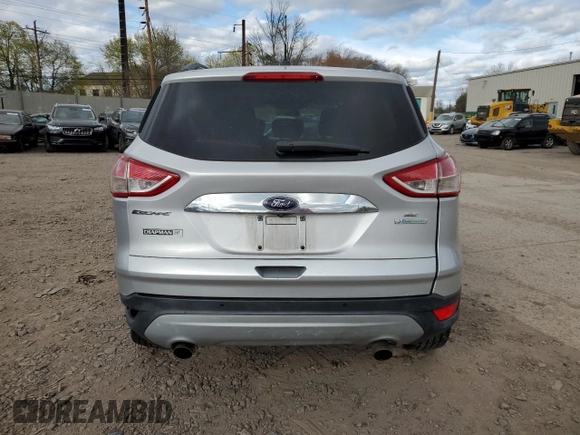 2016 Ford Escape SE with VIN 1FMCU0GX3GUC49752, listed as a Copart auction lot 52878755 with 75,424 mi miles and Salvage Title. Bid and sale history available at carsss.com. Image 6.