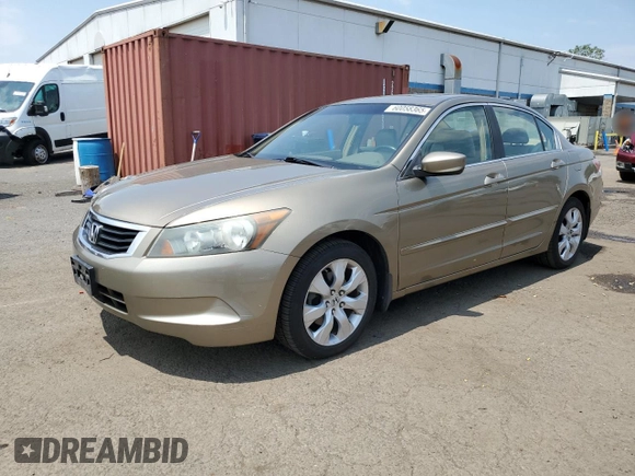 2008 Honda Accord EX-L z VIN 1HGCP26808A104691, wystawiony jako Copart lot #60058365 z przebiegiem 125 528 mil mil oraz Szkoda całkowita • Salvage title. Historia ofert i sprzedaży dostępna na DreamBid. Obrazek 1.