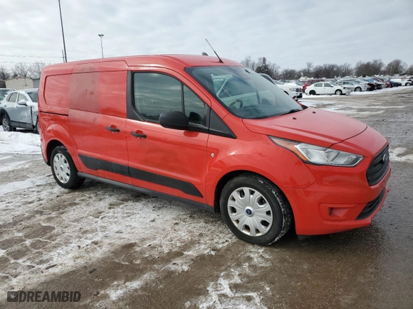 2019 Ford Transit Connect Van XLT with VIN NM0LS7F27K1423788, listed as a Copart auction lot 47901785 with 166,606 mi miles and Clean Title. Bid and sale history available at carsss.com. Image 4.