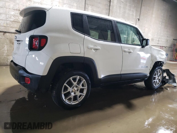 2023 Jeep Renegade Latitude z VIN ZACNJDB10PPP67896, wystawiony jako Copart lot #60837765 z przebiegiem 37 715 mil mil oraz Czysty tytuł • Clean title. Historia ofert i sprzedaży dostępna na DreamBid. Obrazek 3.