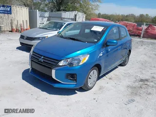 2024 Mitsubishi Mirage ES with VIN ML32AUHJ5RH020983, listed as a IAAI auction lot 41892890 with 6653 miles. Bid and sale history available at carsss.com. Image 17.