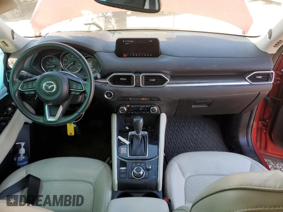 2017 Mazda CX-5 Grand Touring with VIN JM3KFADL0H0193271, listed as a Copart auction lot 47621795 with 32,398 mi miles and Salvage Title. Bid and sale history available at carsss.com. Image 8.