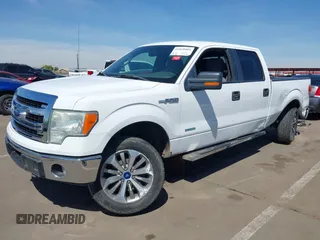 2014 Ford F-150 XL with VIN 1FTFW1ET2EKF29656, listed as a IAAI auction lot 41858484 with 178,778 mi miles and . Bid and sale history available at DreamBid. Image 2.