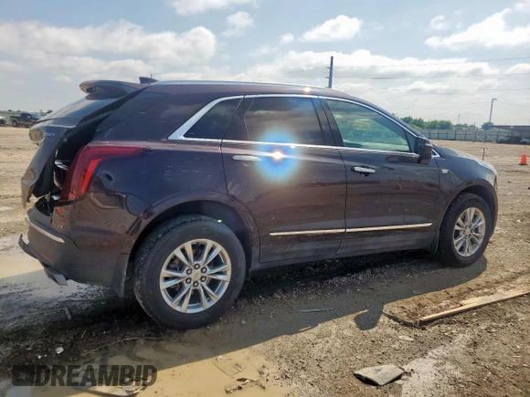 2021 Cadillac XT5 AWD Luxury z VIN 1GYKNBR44MZ162883, wystawiony jako Copart lot #59623725 z przebiegiem 50 006 mil mil oraz Szkoda całkowita • Salvage title. Historia ofert i sprzedaży dostępna na DreamBid. Obrazek 3.