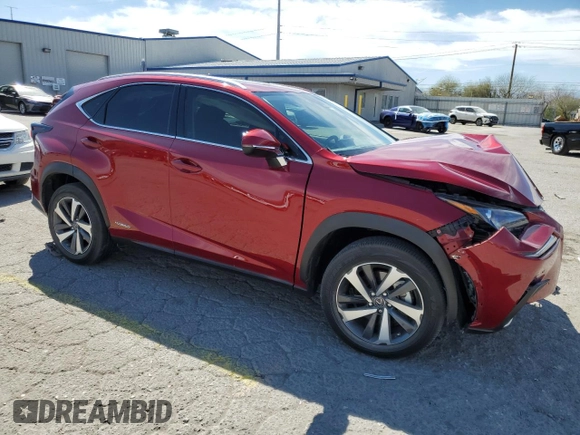 2020 Lexus NX with VIN JTJGJRDZ8L5000440, listed as a Copart auction lot 50742685 with 24,171 mi miles and Salvage Title. Bid and sale history available at carsss.com. Image 4.