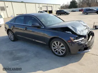 2015 Audi A6 2.0T Premium with VIN WAUCFAFC5FN008445, listed as a Copart auction lot 44324535 with 130,515 mi miles and Salvage Title. Bid and sale history available at carsss.com. Image 4.