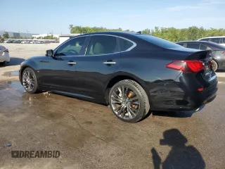 2016 Infiniti Q70 z VIN JN1BY1AP0GM220179, wystawiony jako Copart lot #54129215 z przebiegiem 117 759 mil mil oraz Szkoda całkowita • Salvage title. Historia ofert i sprzedaży dostępna na DreamBid. Obrazek 2.