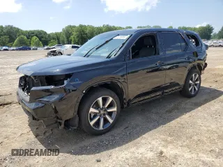 2025 Honda Pilot Elite with VIN 5FNYG1H86SB029425, listed as a Copart auction lot 57578395 with 15,818 mi miles and Salvage title. Bid and sale history available at DreamBid. Image 1.