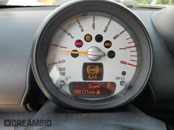 2014 MINI Countryman S with VIN WMWZC5C5XEWP37128, listed as a Copart auction lot 59549885 with 84,121 mi miles and Salvage title. Bid and sale history available at DreamBid. Image 9.