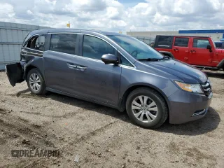 2016 Honda Odyssey EX-L z VIN 5FNRL5H65GB017067, wystawiony jako Copart lot #58424235 z przebiegiem 89 988 mil mil oraz Szkoda całkowita • Salvage title. Historia ofert i sprzedaży dostępna na DreamBid. Obrazek 4.