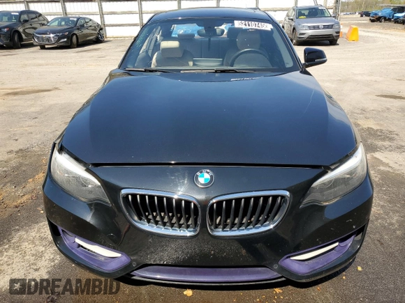 2016 BMW 2 Series 228i xDrive with VIN WBA1G9C53GV726361, listed as a Copart auction lot 52110745 with 88,939 mi miles and Clean title. Bid and sale history available at DreamBid. Image 5.