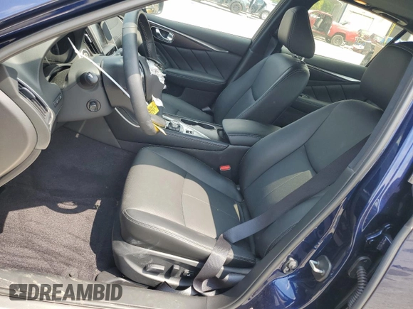 2024 Infiniti Q50 Sensory с VIN JN1EV7CP3RM600092, выставлен на аукционе Copart как лот 65974824 с пробегом 2 732 миль миль и Списание • Salvage title. История ставок и продаж доступна на DreamBid. Изображение 7.