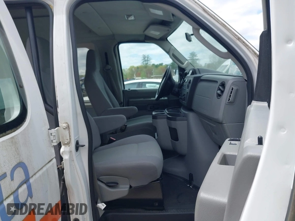2011 Ford Econoline Cargo Commercial with VIN 1FTNE1EW7BDA85540, listed as a IAAI auction lot 42230965 with 90,364 mi miles and . Bid and sale history available at carsss.com. Image 5.