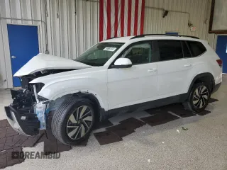 2025 Volkswagen Atlas SE with VIN 1V2WR2CA4SC528754, listed as a Copart auction lot 63113035 with 9,563 mi miles and Clean title. Bid and sale history available at DreamBid. Image 1.