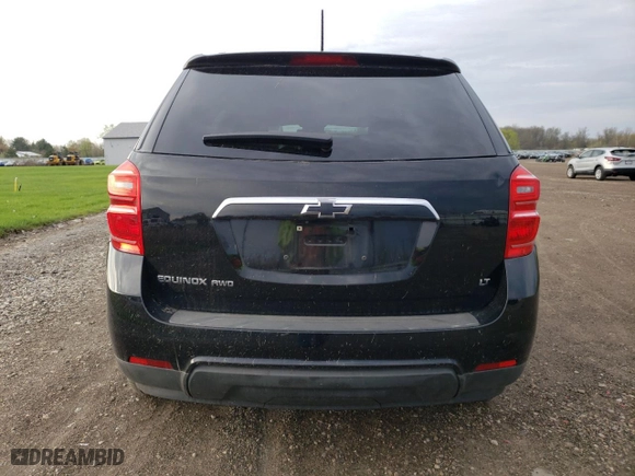 2017 Chevrolet Equinox LT with VIN 2GNFLFEK4H6152906, listed as a Copart auction lot 53739855 with 96,843 mi miles and Clean Title. Bid and sale history available at carsss.com. Image 6.
