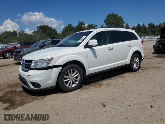 2015 Dodge Journey SXT with VIN 3C4PDCBG5FT628212, listed as a Copart auction lot 60663695 with 145,024 mi miles and Salvage title. Bid and sale history available at DreamBid. Image 1.