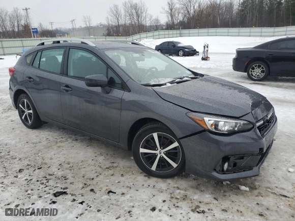 2023 Subaru Impreza Premium with VIN 4S3GTAD60P3705075, listed as a Copart auction lot 42980935 with 16,325 mi miles and Salvage Title. Bid and sale history available at carsss.com. Image 4.