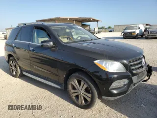 2015 Mercedes-Benz M 350 with VIN 4JGDA5HB7FA591878, listed as a Copart auction lot 52969125 with 176,560 mi miles and Salvage title. Bid and sale history available at DreamBid. Image 4.