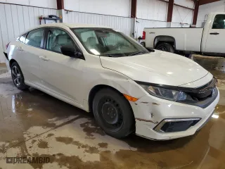 2019 Honda Civic Sedan LX with VIN 2HGFC2F6XKH604454, listed as a Copart auction lot 47234695 with 128,095 mi miles and Salvage Title. Bid and sale history available at carsss.com. Image 4.