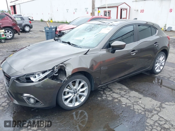 2014 Mazda 3 S Grand Touring with VIN JM1BM1M3XE1164610, listed as a IAAI auction lot 42421946 with 96,591 mi miles and . Bid and sale history available at DreamBid. Image 18.