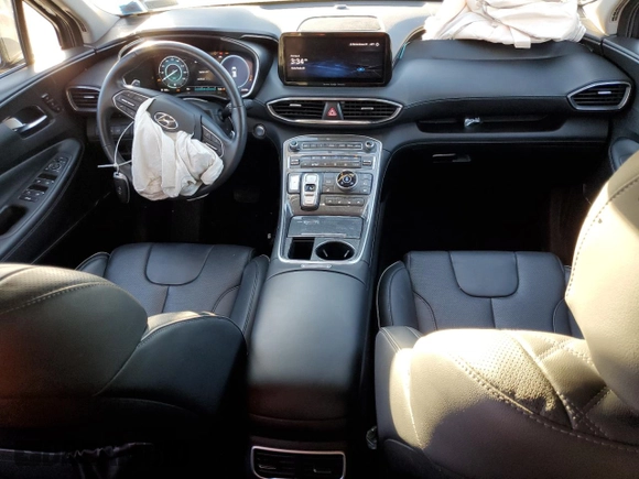 2022 Hyundai Santa Fe Hybrid Limited with VIN KM8S5DA12NU047485, listed as a Copart auction lot 80131314 with 43,498 mi miles and Salvage Title. Bid and sale history available at carsss.com. Image 8.