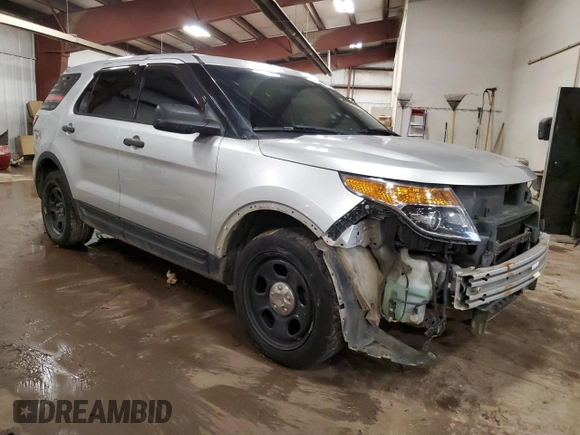 2014 Ford Utility Police Interceptor with VIN 1FM5K8AR4EGA55198, listed as a Copart auction lot 79097604 with 213,175 mi miles and Clean Title. Bid and sale history available at carsss.com. Image 4.