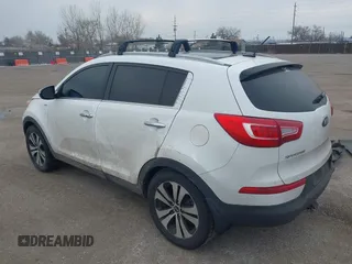 2013 Kia Sportage EX with VIN KNDPCCA24D7531349, listed as a IAAI auction lot 41601181 with 97,004 mi miles and . Bid and sale history available at DreamBid. Image 3.